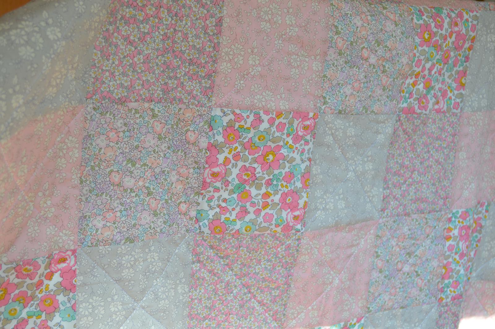 Limited edition quilt made with Liberty Tana Lawn™- The Freya Quilt