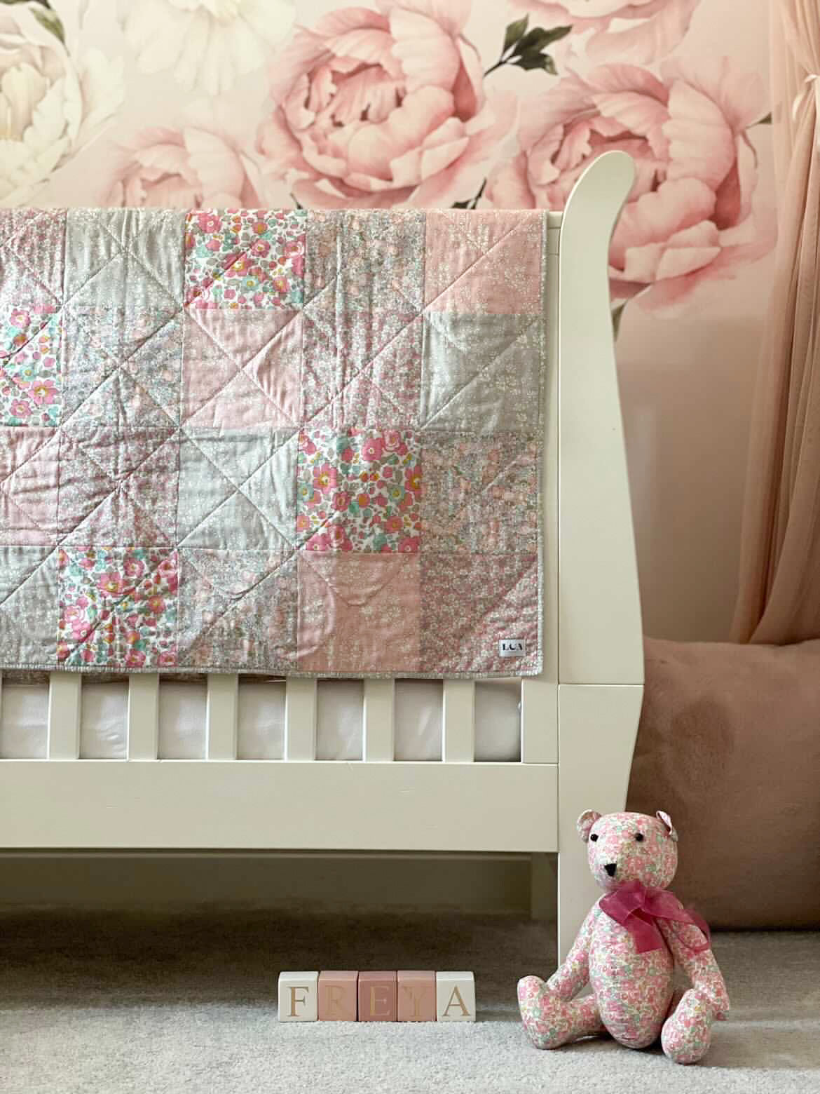 Limited edition quilt made with Liberty Tana Lawn™- The Freya Quilt