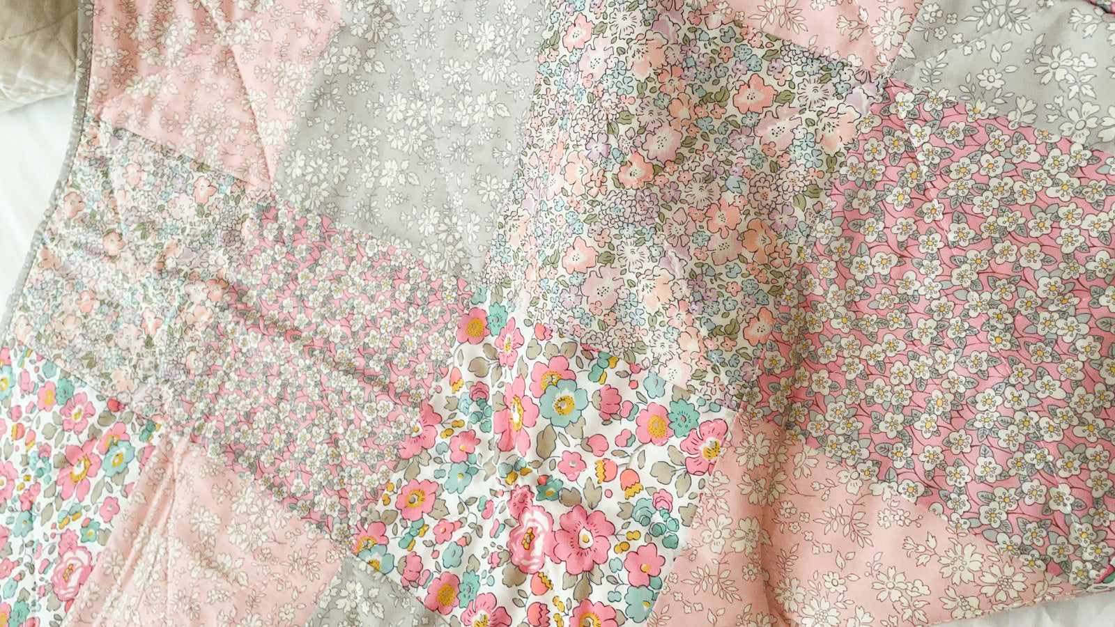 Limited edition quilt made with Liberty Tana Lawn™- The Freya Quilt