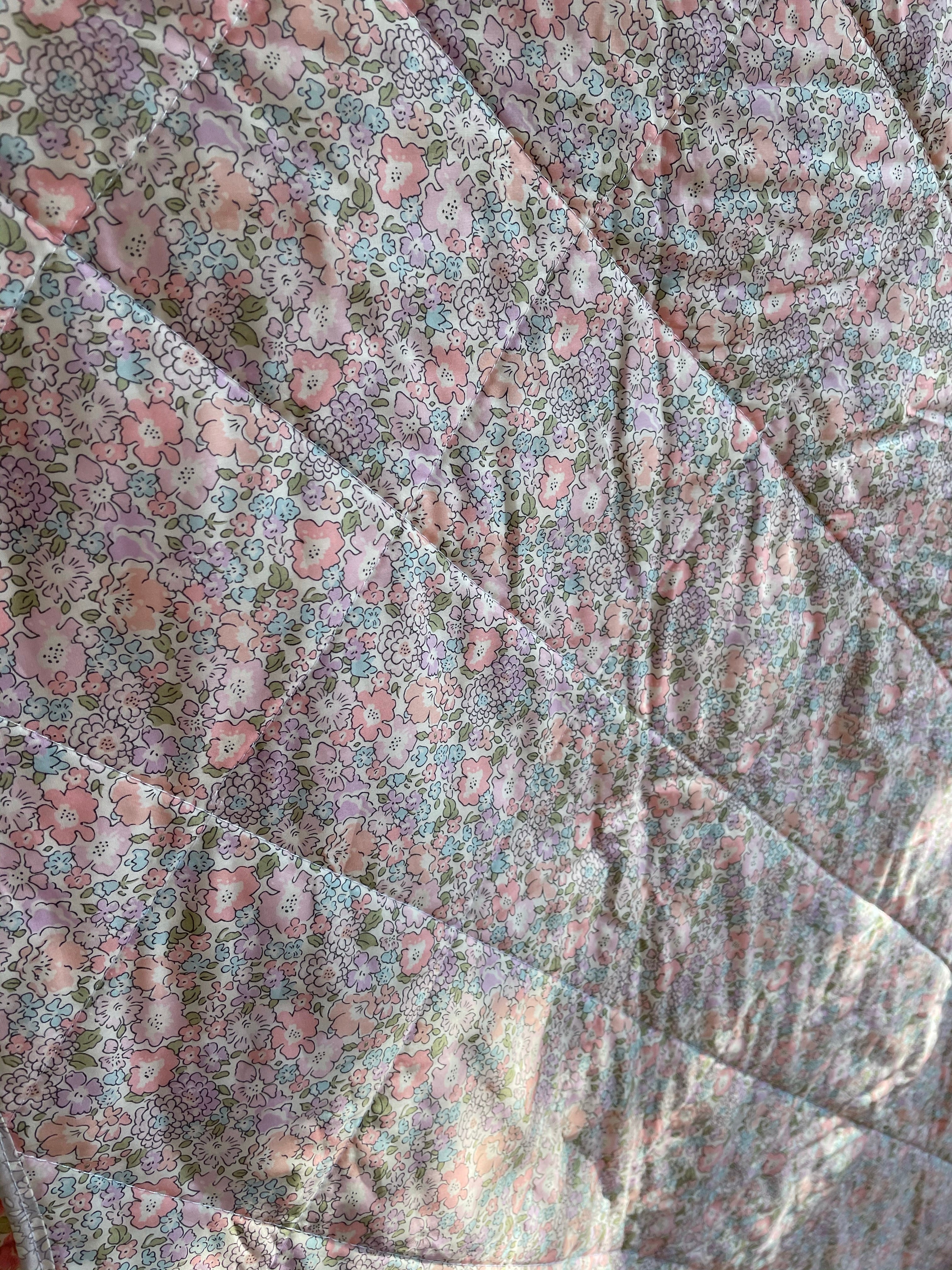 Limited edition quilt made with Liberty Tana Lawn™- The Freya Quilt