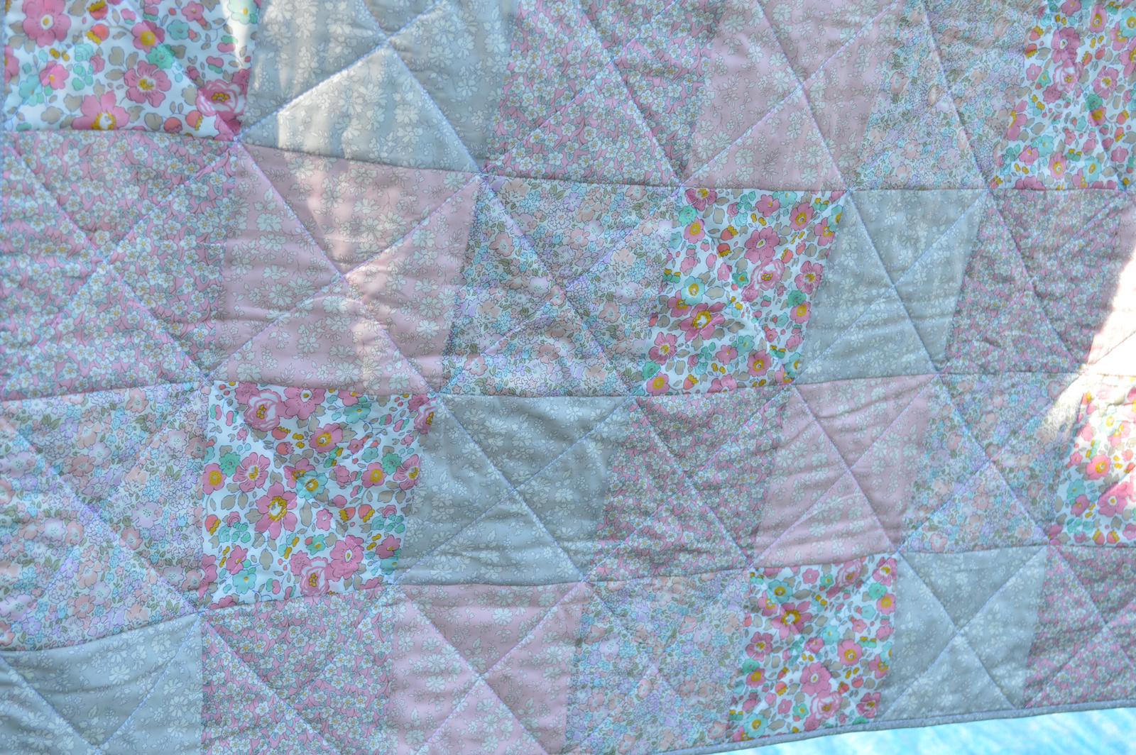 Limited edition quilt made with Liberty Tana Lawn™- The Freya Quilt